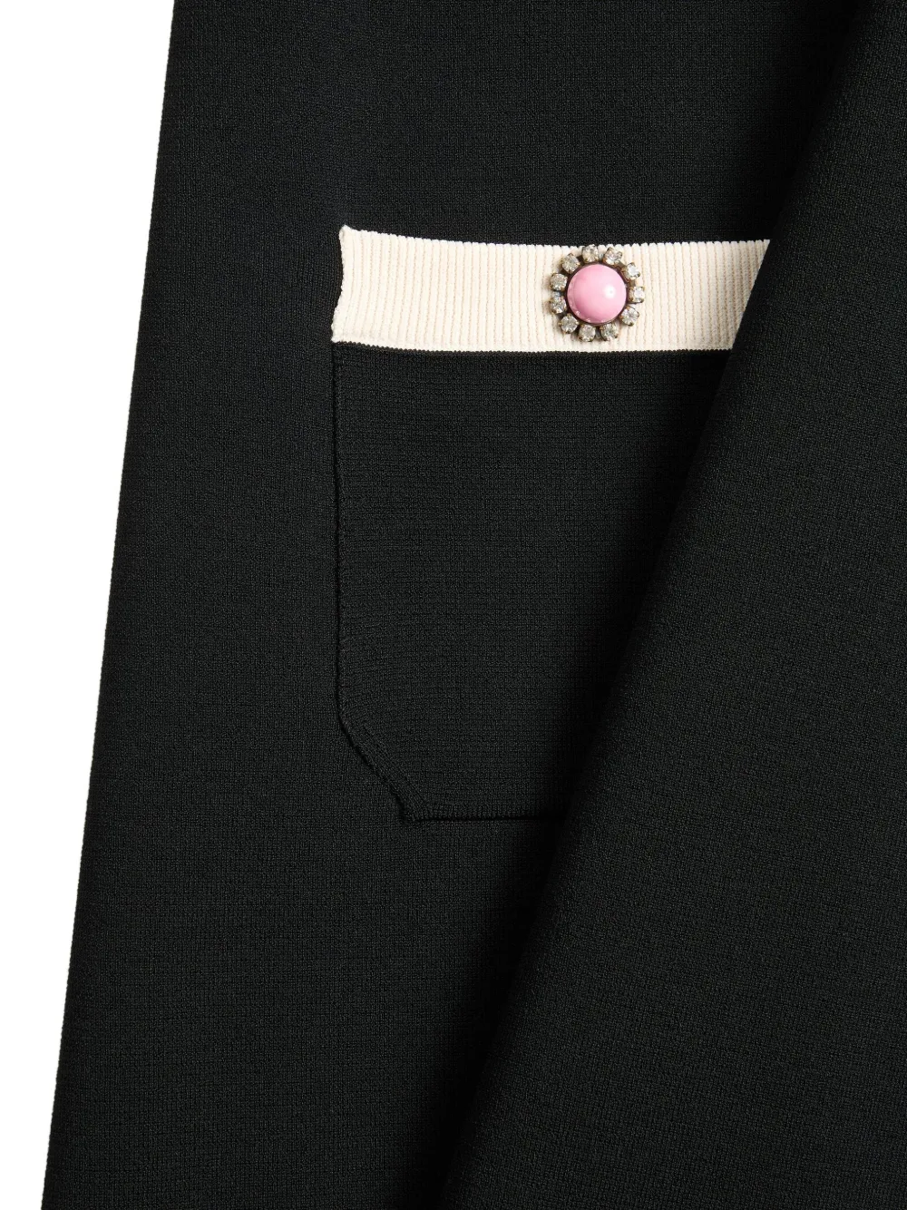 embroidered mini dress