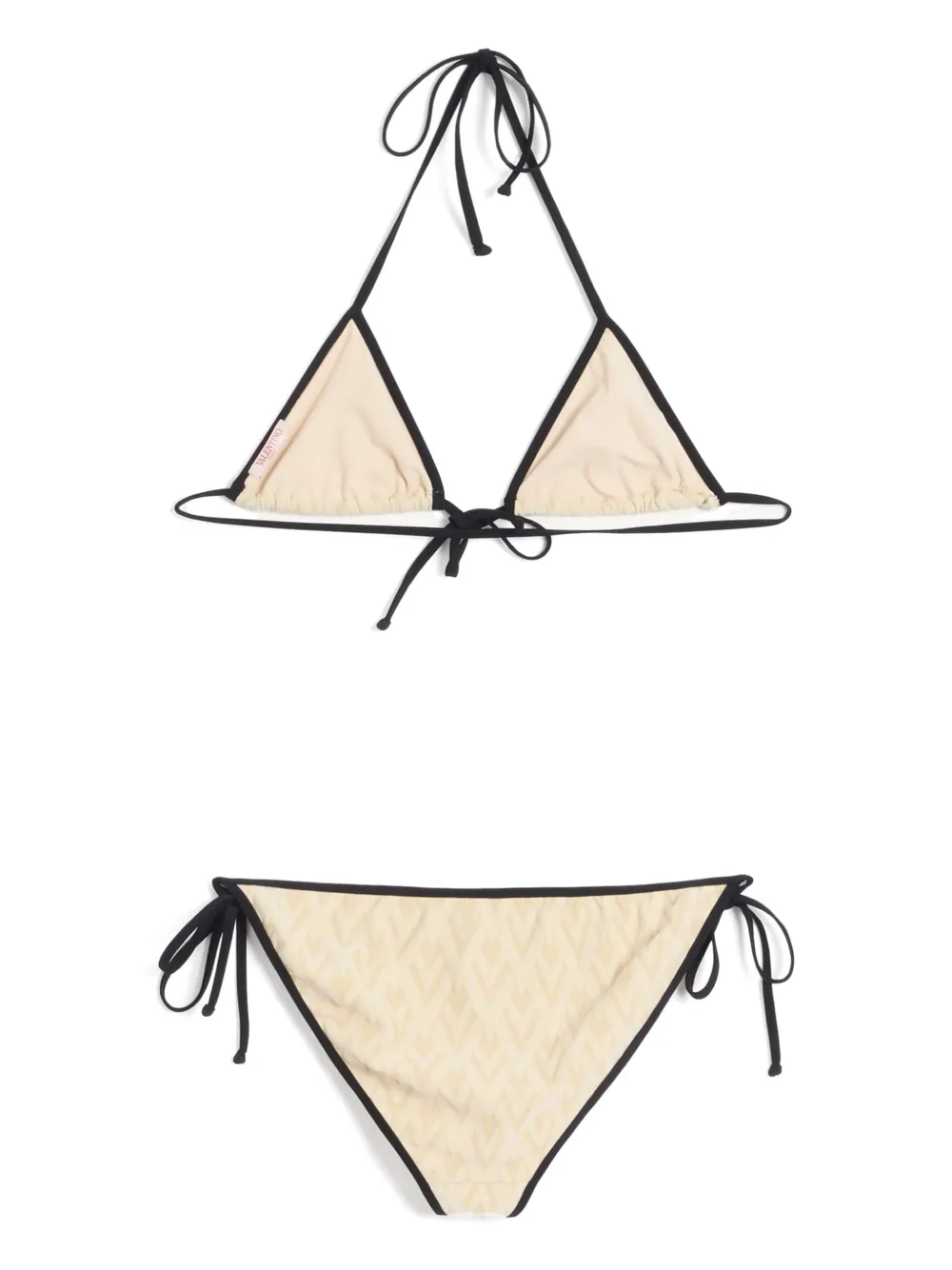 Valentino Garavani Toute La V bikini - Wit