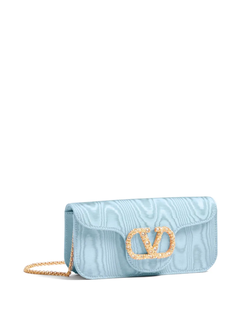  Valentino Garavani Locò Clutch Bag - Blue 