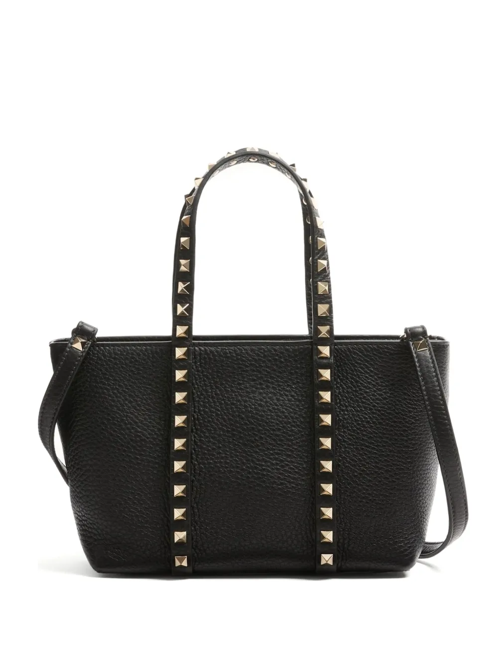 Valentino Garavani Rockstud kleine shopper Zwart