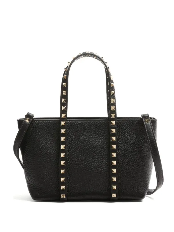Valentino Garavani ロックスタッズ ハンドバッグ S | ブラック