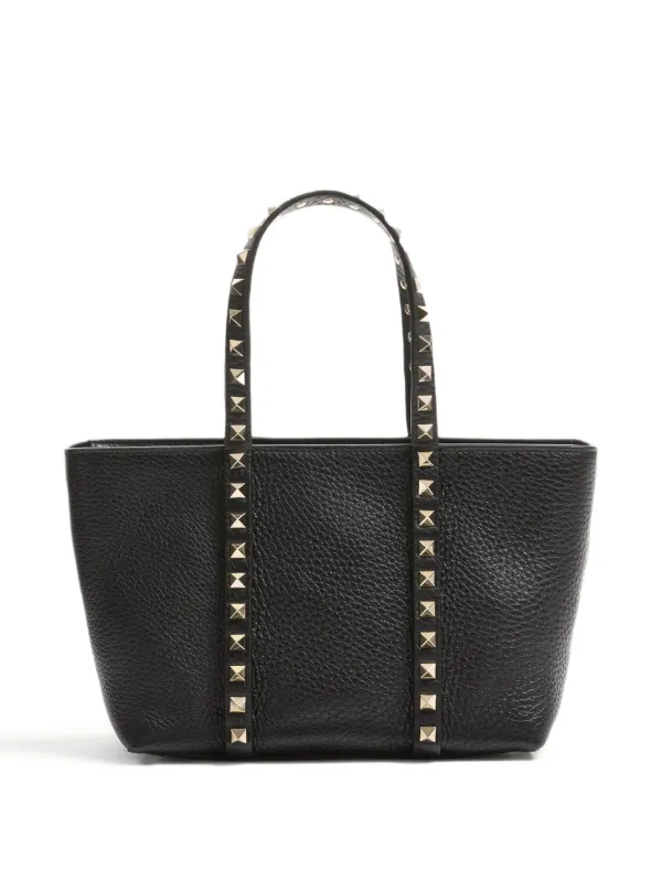 Valentino Garavani ロックスタッズ ハンドバッグ S | ブラック 