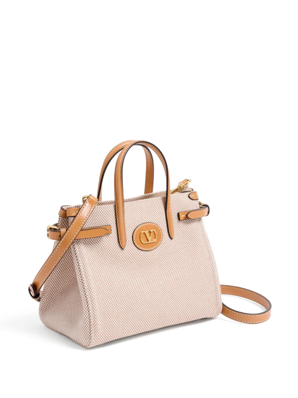 Valentino Medium Antibes Tote Bag In Neutrals