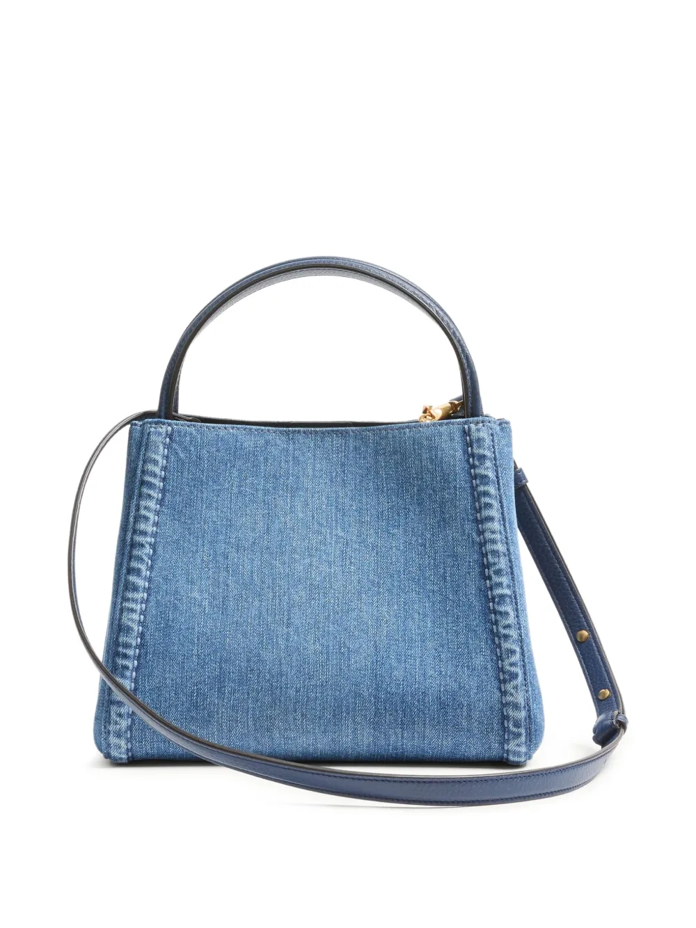 Valentino Garavani Medium Alltime denim shopper Blauw