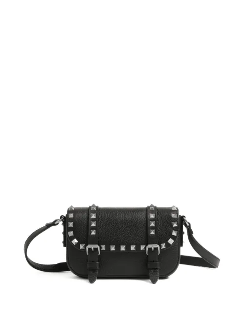 Pochette pour smartphone en cuir à détails de clous - Valentino Garavani - Modalova