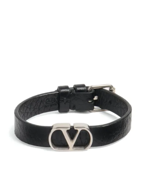 Valentino Garavani VLogo Signature leather bracelet