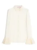 Valentino Garavani georgette blouse - White