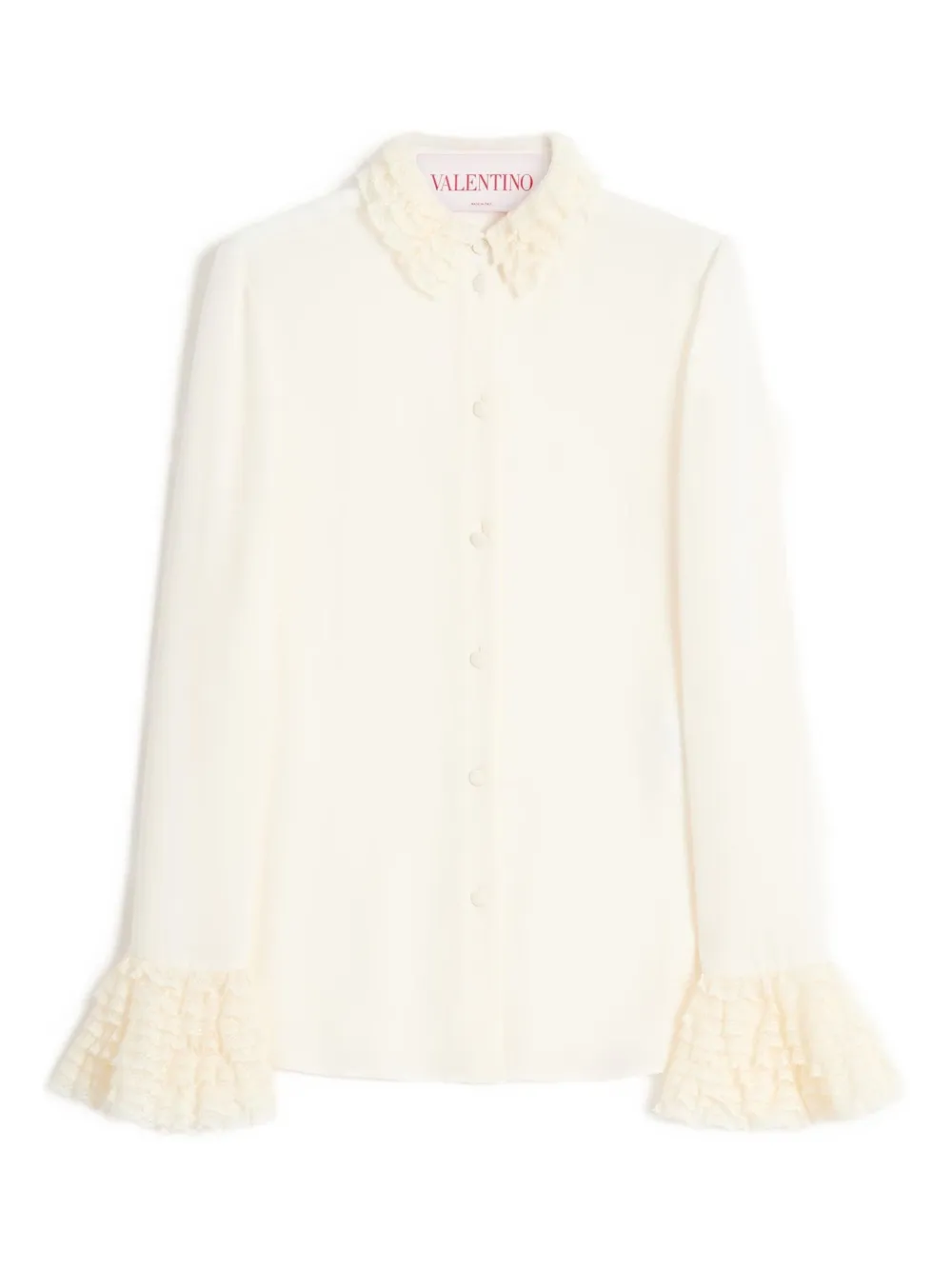 Valentino Garavani georgette shirt | White | Image 1