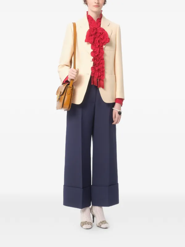 Valentino Garavani Crepe De Chine Shirt | Red | FARFETCH