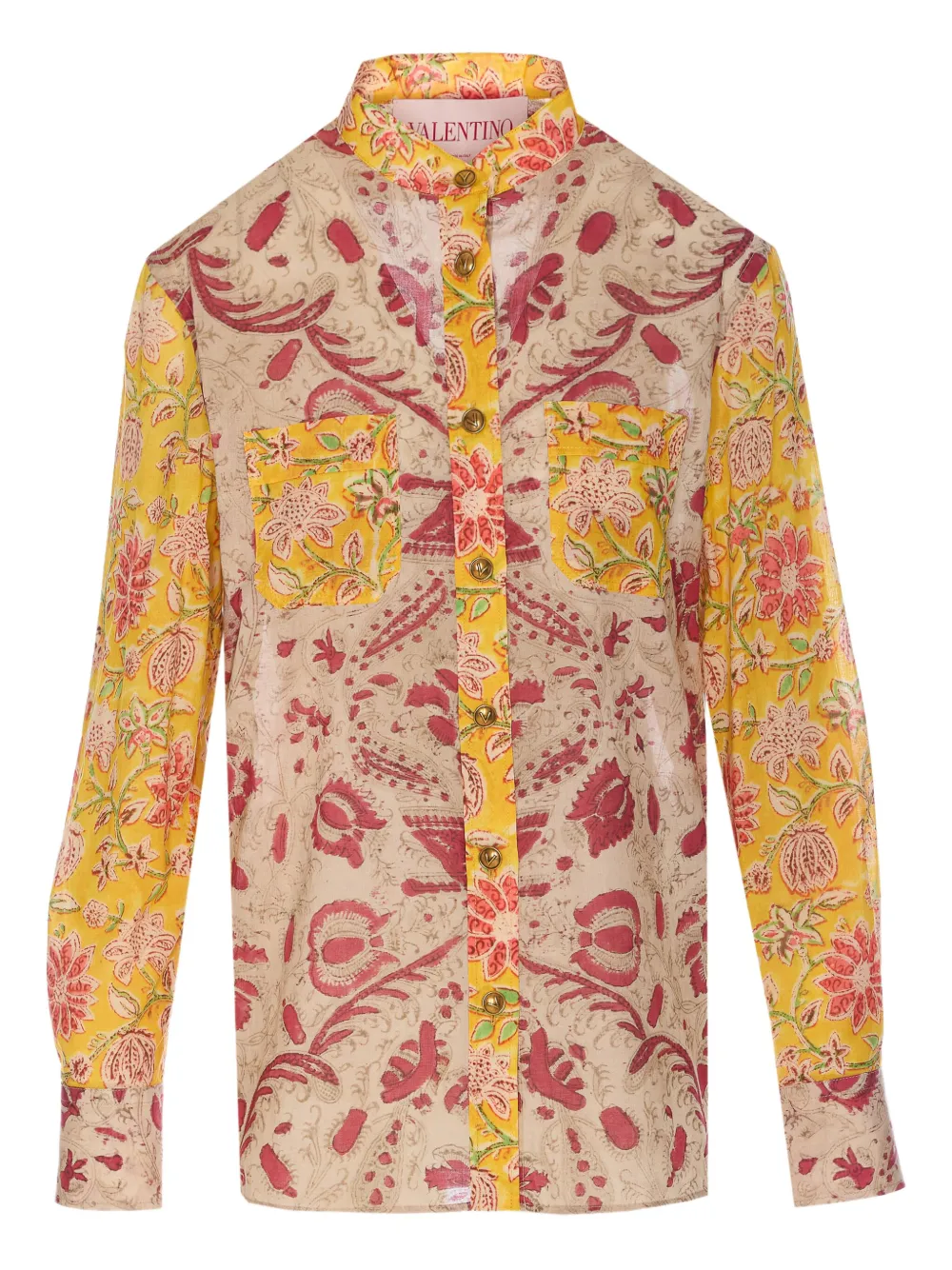Valentino Garavani camisa Speculare Voyage Imaginaire | neutro | Image 1