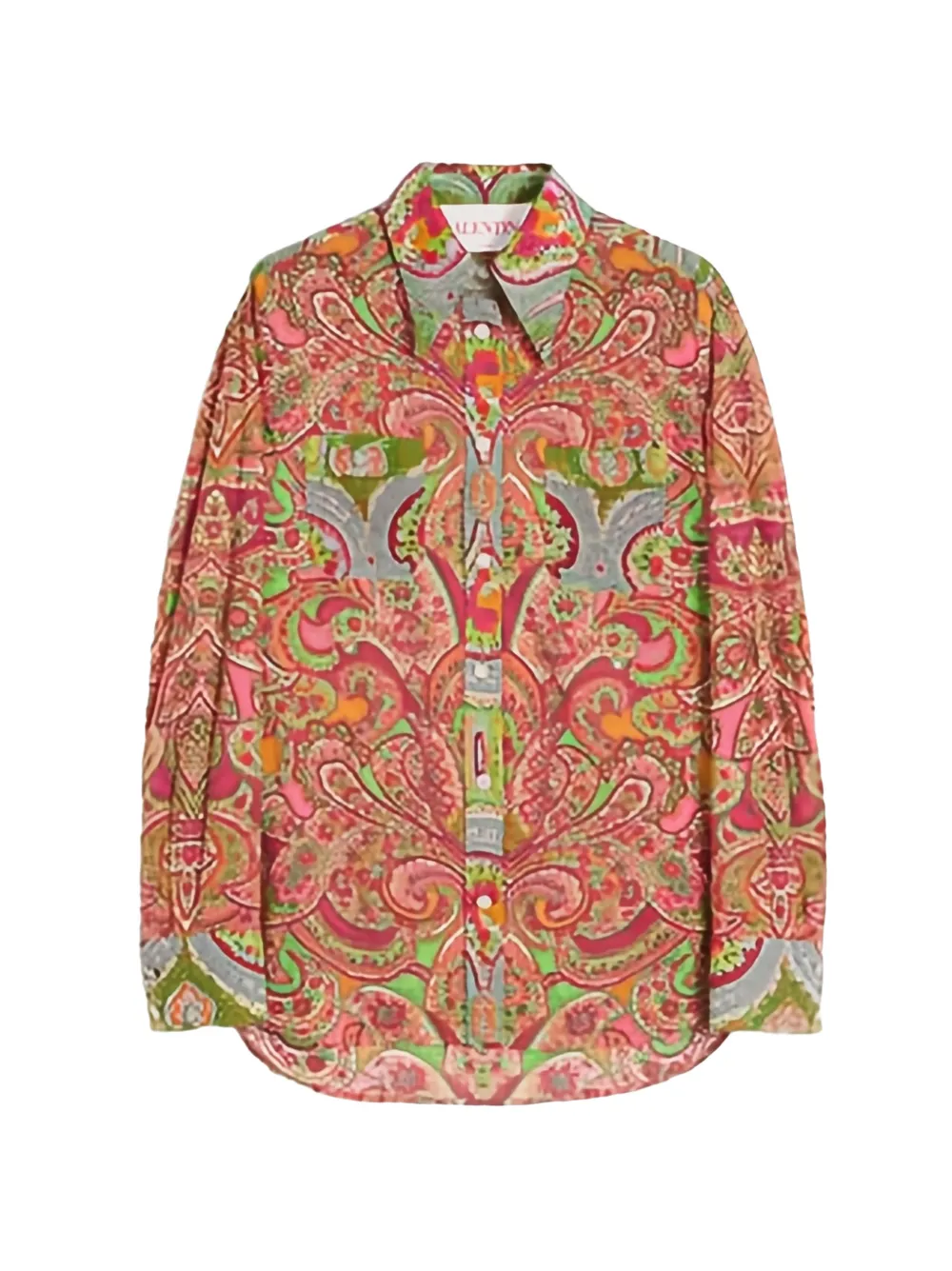 Valentino Garavani Voyage Imaginaire blouse Roze