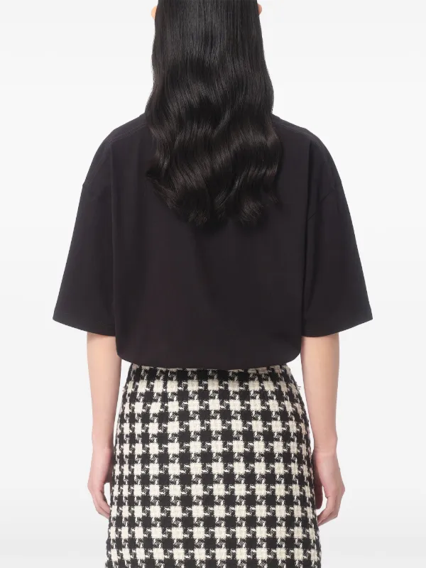 Valentino Garavani Chez Valentino Tシャツ | ブラック | FARFETCH JP