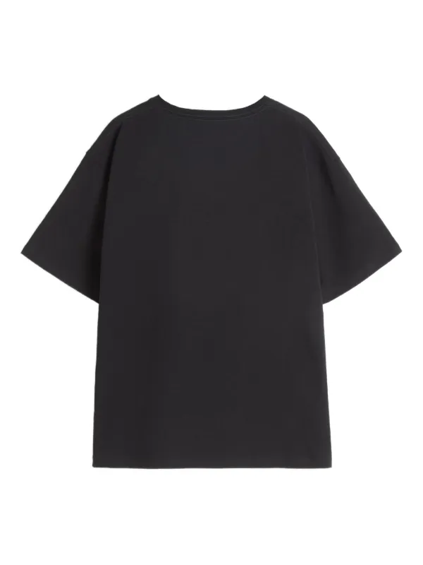 Tシャツ・カットソー VALENTINO GARAVANI 'Chez Valentino' T-shirt Black Valentino Garavani Chez-print T-shirt | Black | FARFETCH ID