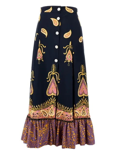 Valentino Garavani Voyage Imaginaire midi skirt