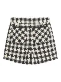 Valentino Garavani Damier Light tweed shorts - Neutrals