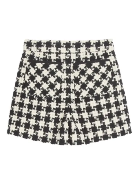 Valentino Garavani Damier Light tweed shorts