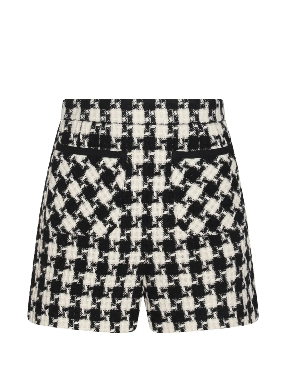Valentino Garavani Damier Light tweed shorts Beige