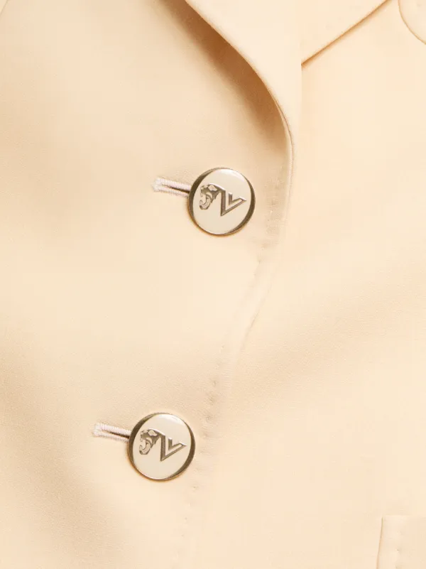 Valentino Garavani Crepe Couture Blazer | Neutrals | FARFETCH