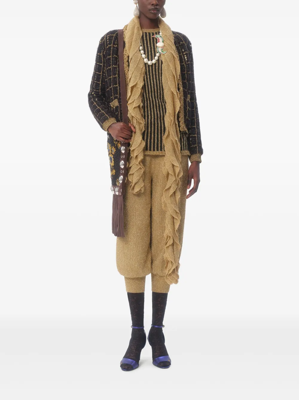 Valentino Garavani Lurex sweater | Knitted Sweaters | Image 2