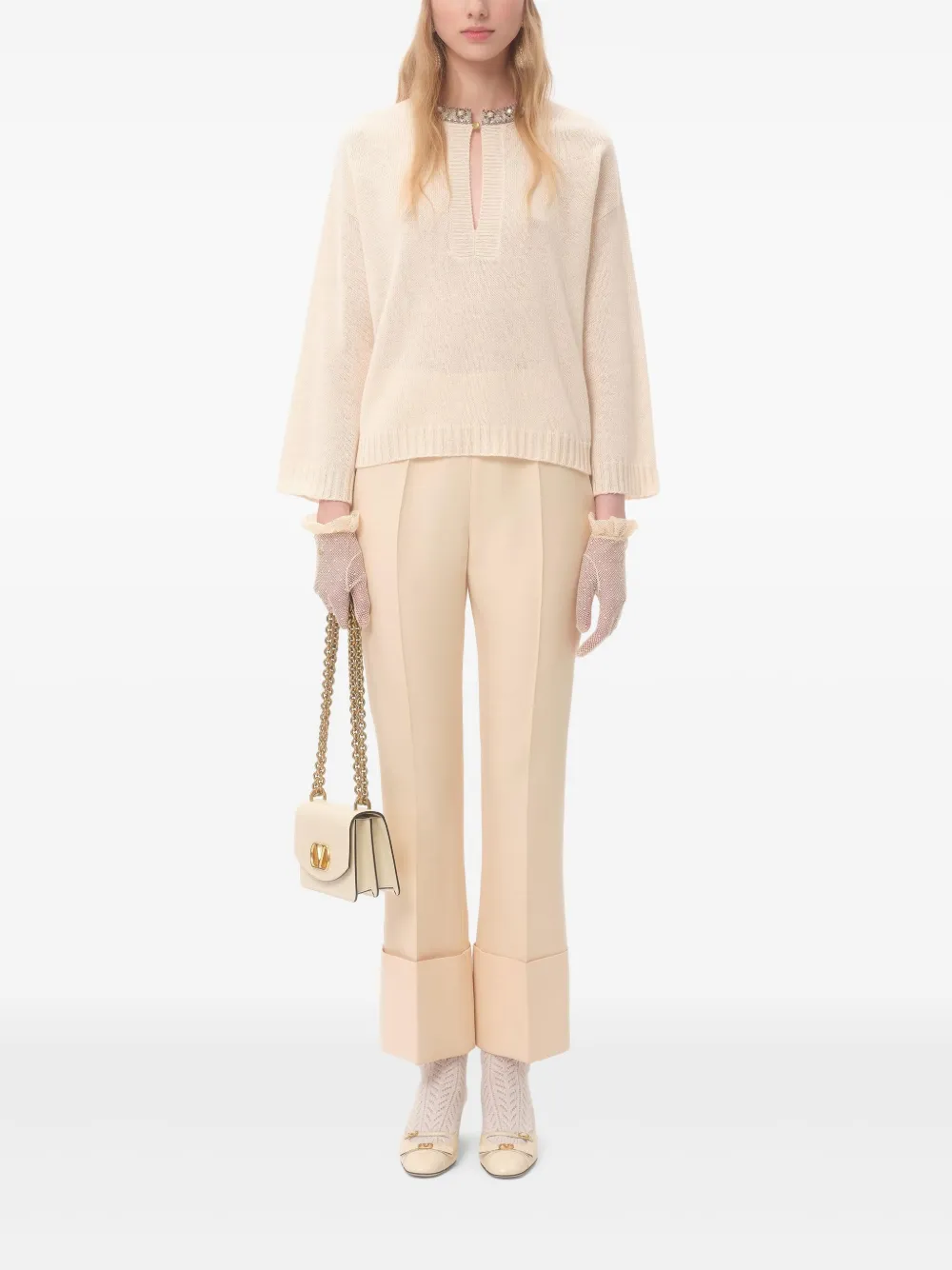 Valentino Garavani embroidered sweater | Knitted Sweaters | Image 2
