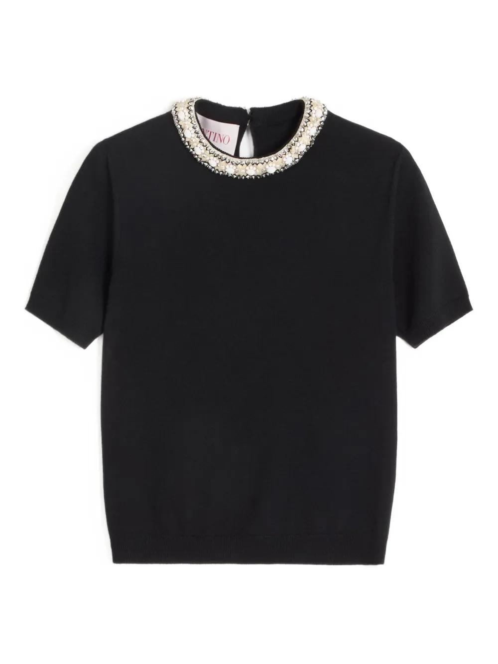 Valentino Garavani embellished T-shirt | Black | Image 1
