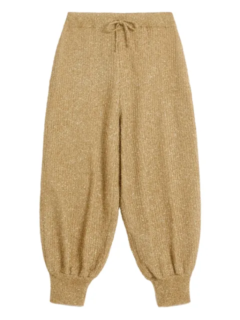Valentino Garavani lurex knit trousers