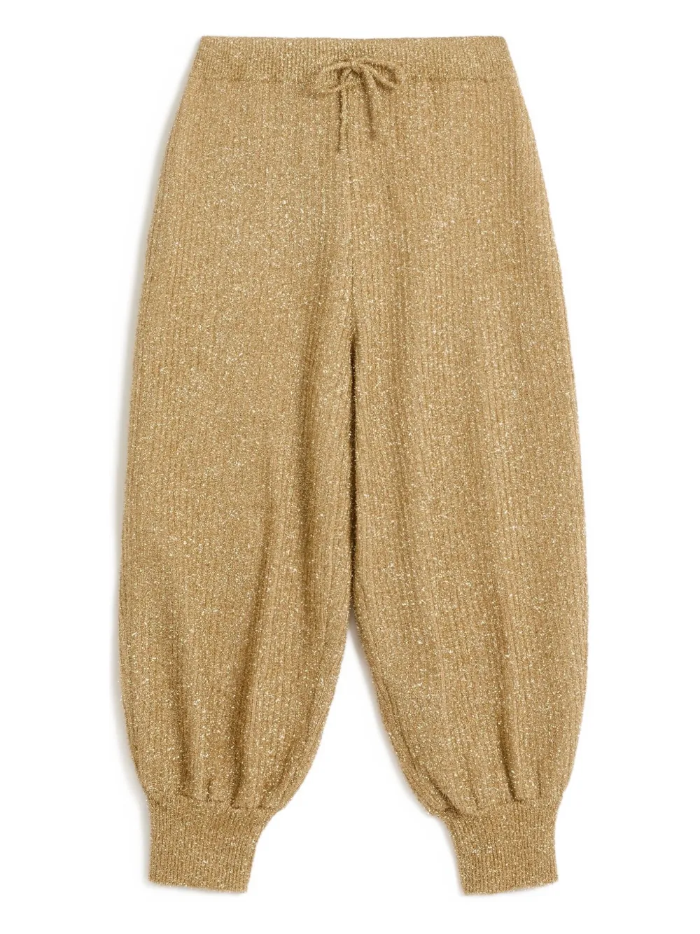 Valentino Garavani drawsting trousers | Gold | Image 1