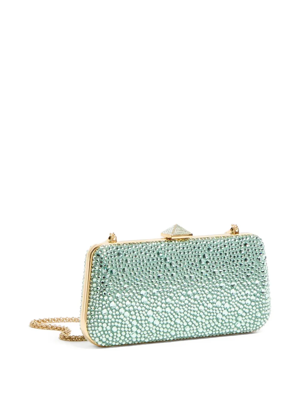 Valentino Garavani Carry Secrets clutch Groen