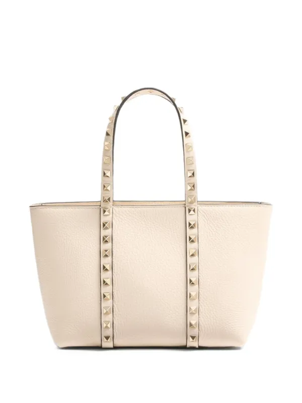 VALENTINO GARAVANI ロックスタッズ ハンドバッグ Valentino Garavani ロックスタッズ ハンドバッグ S | ニュートラル