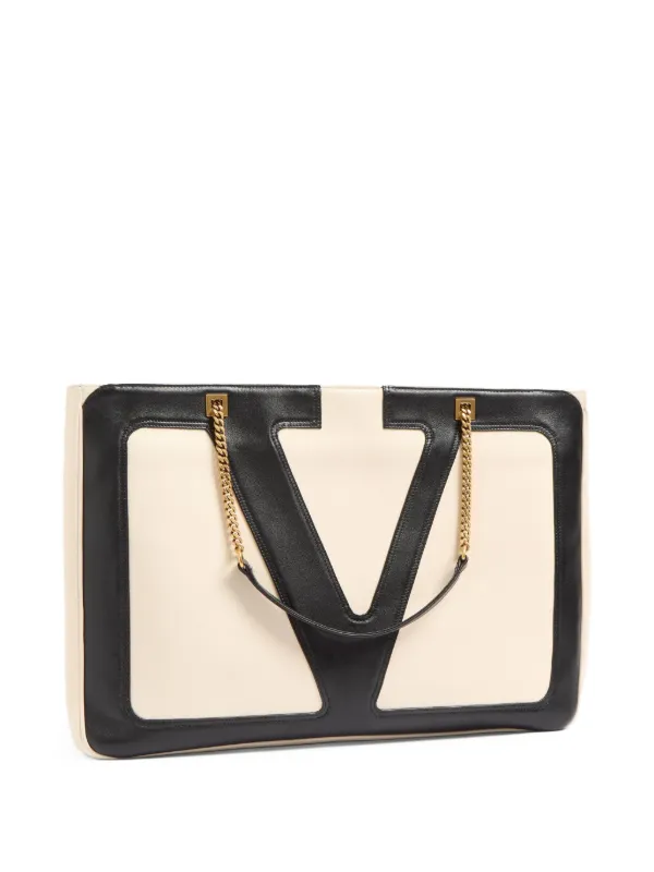 Valentino Garavani Bolsa Tote Viva Superstar | Branco | FARFETCH BR