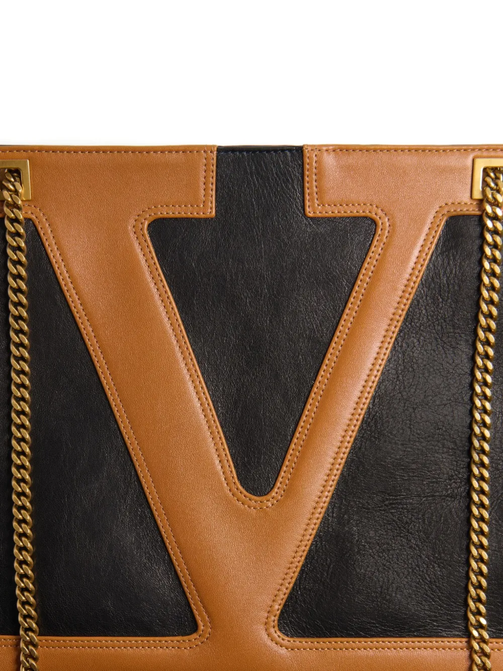 medium Viva Superstar leather tote bag
