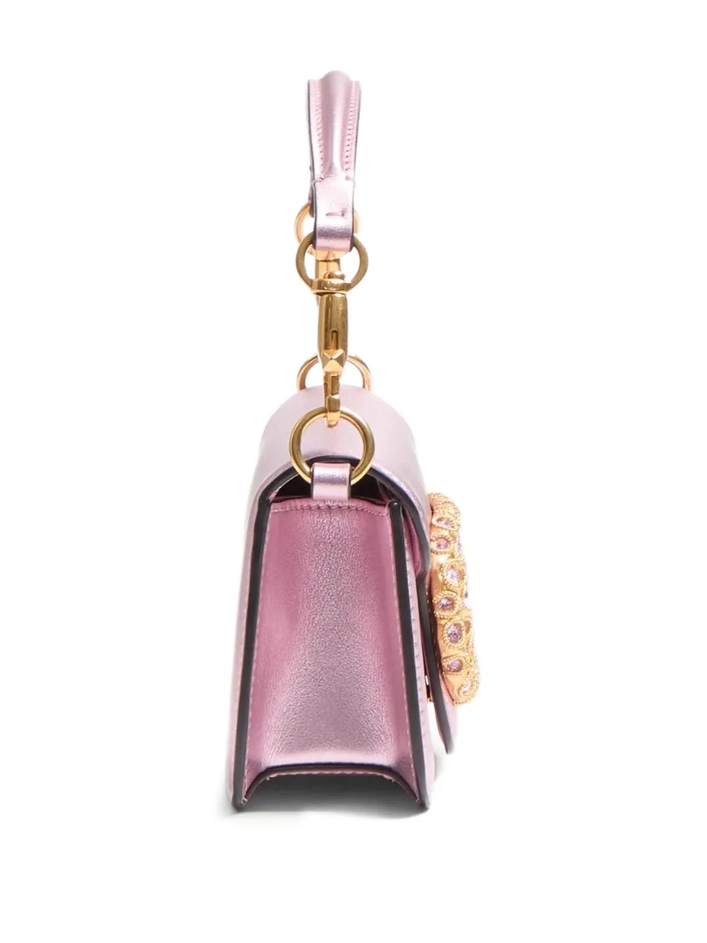 Valentino Garavani Locò kleine schoudertas Roze