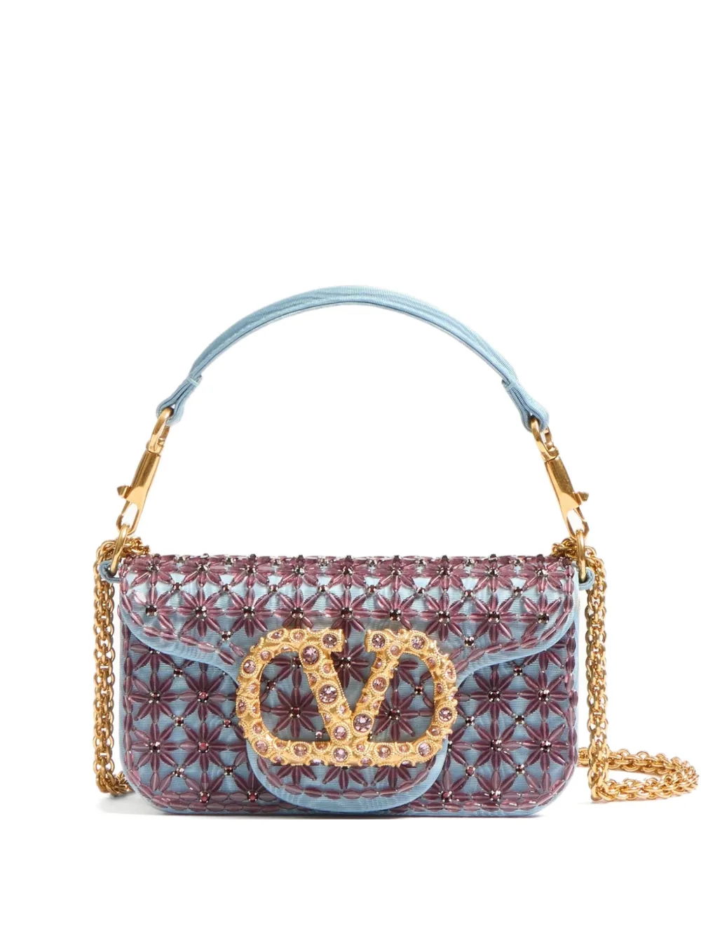 Valentino Garavani Borsa a spalla Locò piccola | blu | Image 1
