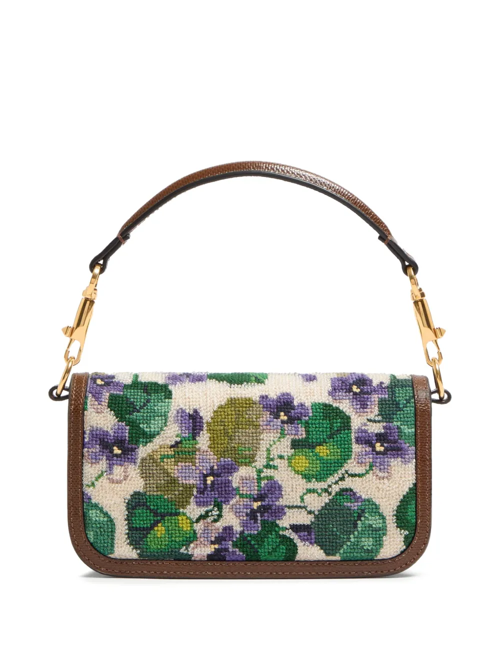 Valentino Garavani Loc&ograve; kleine schoudertas - Groen