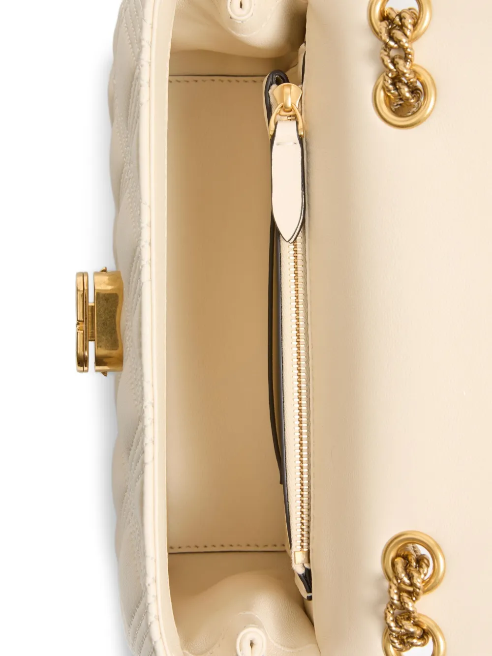 Valentino Garavani Medium Quiltie 67 schoudertas Beige