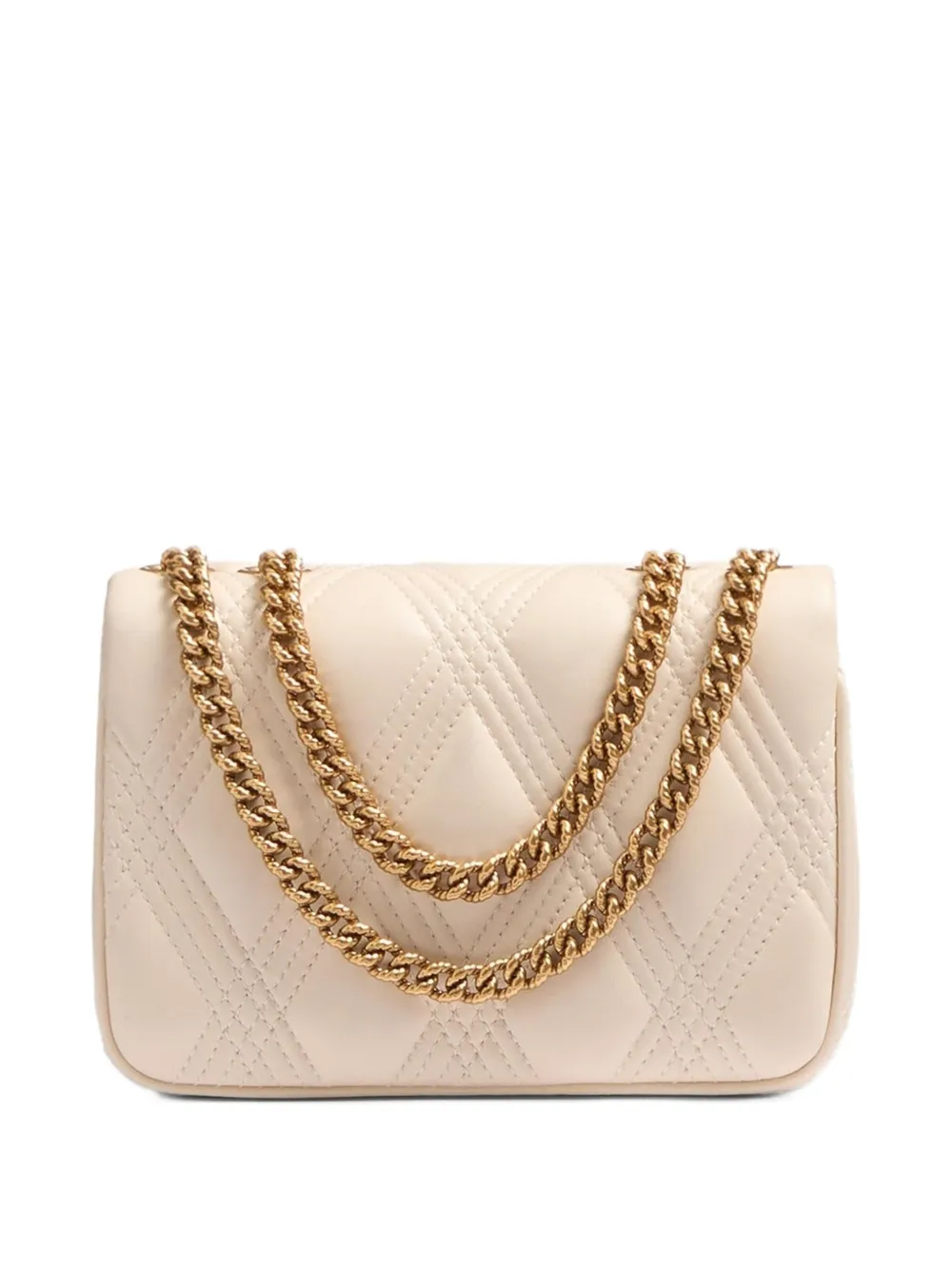 Valentino Garavani Kleine Quiltie 67 schoudertas Beige