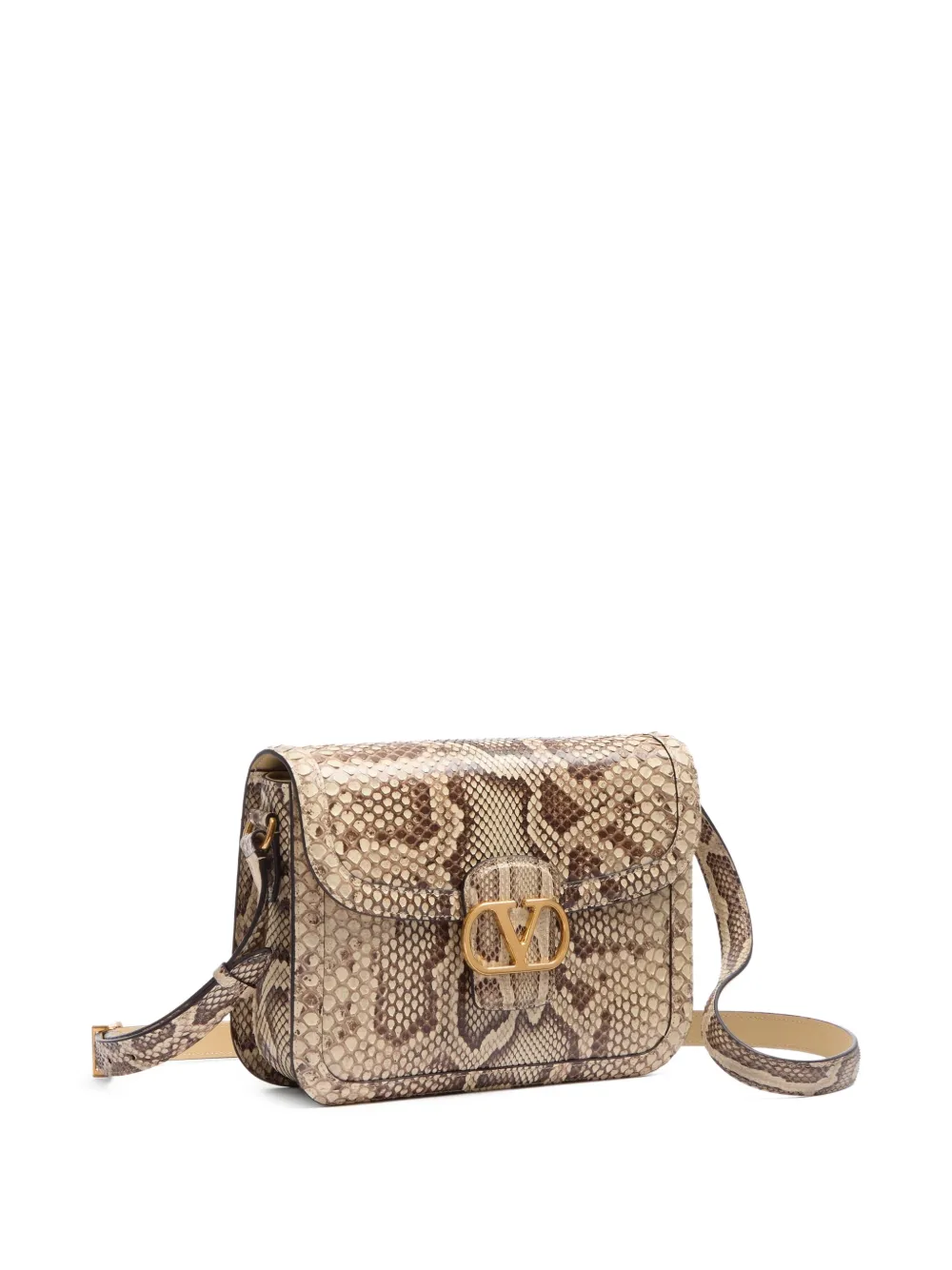 Valentino Garavani 9to5 schoudertas Beige