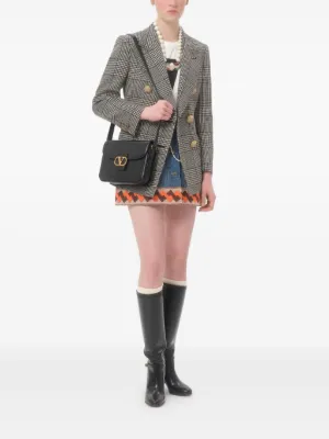 ショルダーバッグ・ポシェット 25ss Valentino Garavani Shoulder Bag Small Valentino Garavani Locò Shoulder Bag With Rhinestones