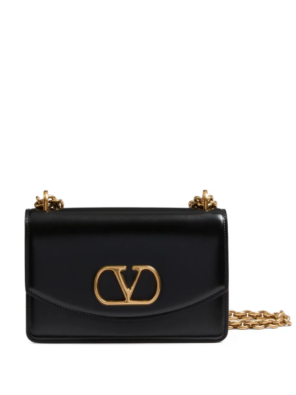 Valentino Garavani Kleine Chain schoudertas Zwart