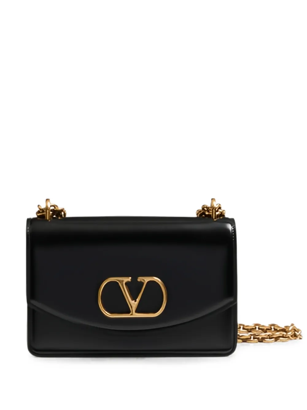 Valentino Garavani Kleine Chain schoudertas Zwart
