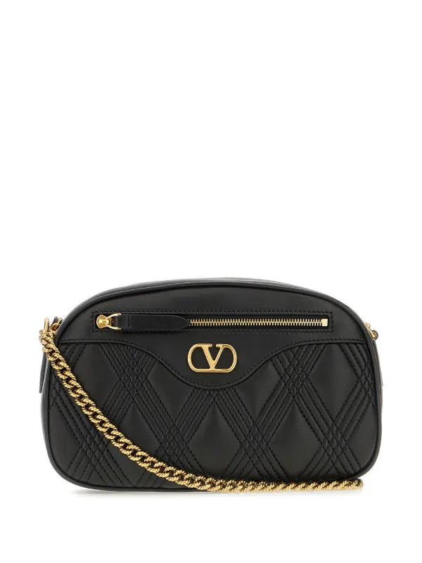 Valentino Garavani Quiltie 67 ショルダーバッグ M | ブラック