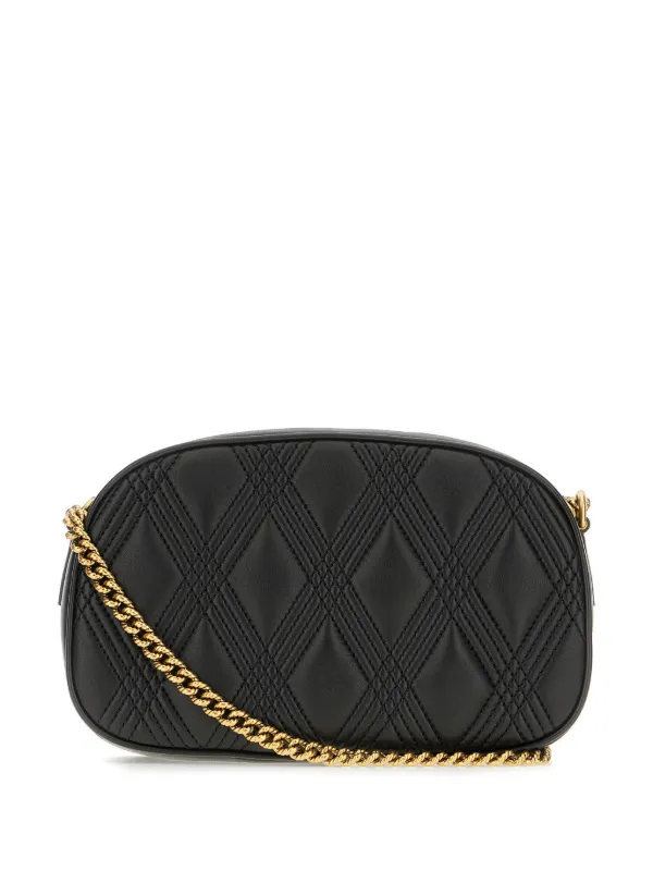 VALENTINO / ガラヴァーニ Quiltie 67 ショルダーバッグ Quiltie 67 Small leather shoulder bag in black - Valentino