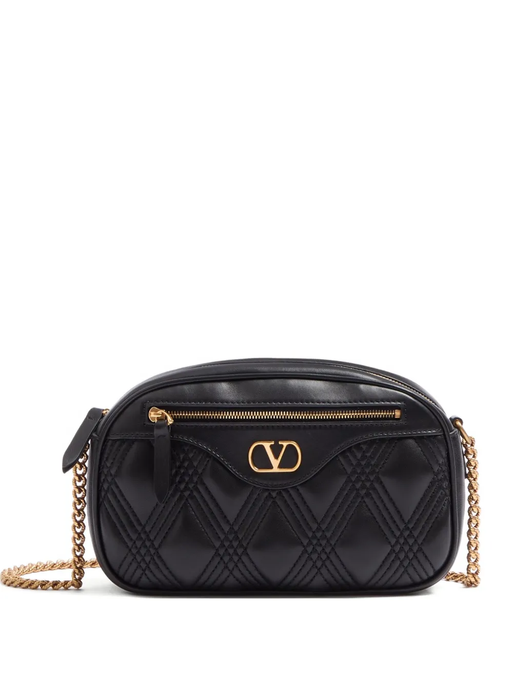 Valentino Garavani medium Quiltie 67 shoulder bag | Black | Image 1