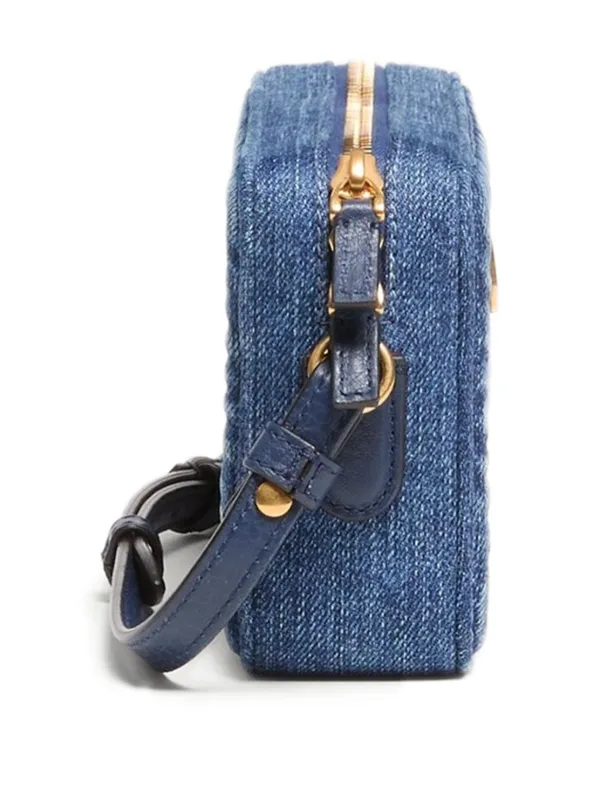 VALENTINO GARAVANI☆オールタイム ミニデニム ショルダーバッグ Valentino Garavani Alltime Mini Denim Shoulder Bag for Woman
