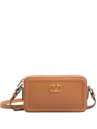 Valentino Garavani Bolsa Tiracolo Alltime Mini | Marrom | FARFETCH BR