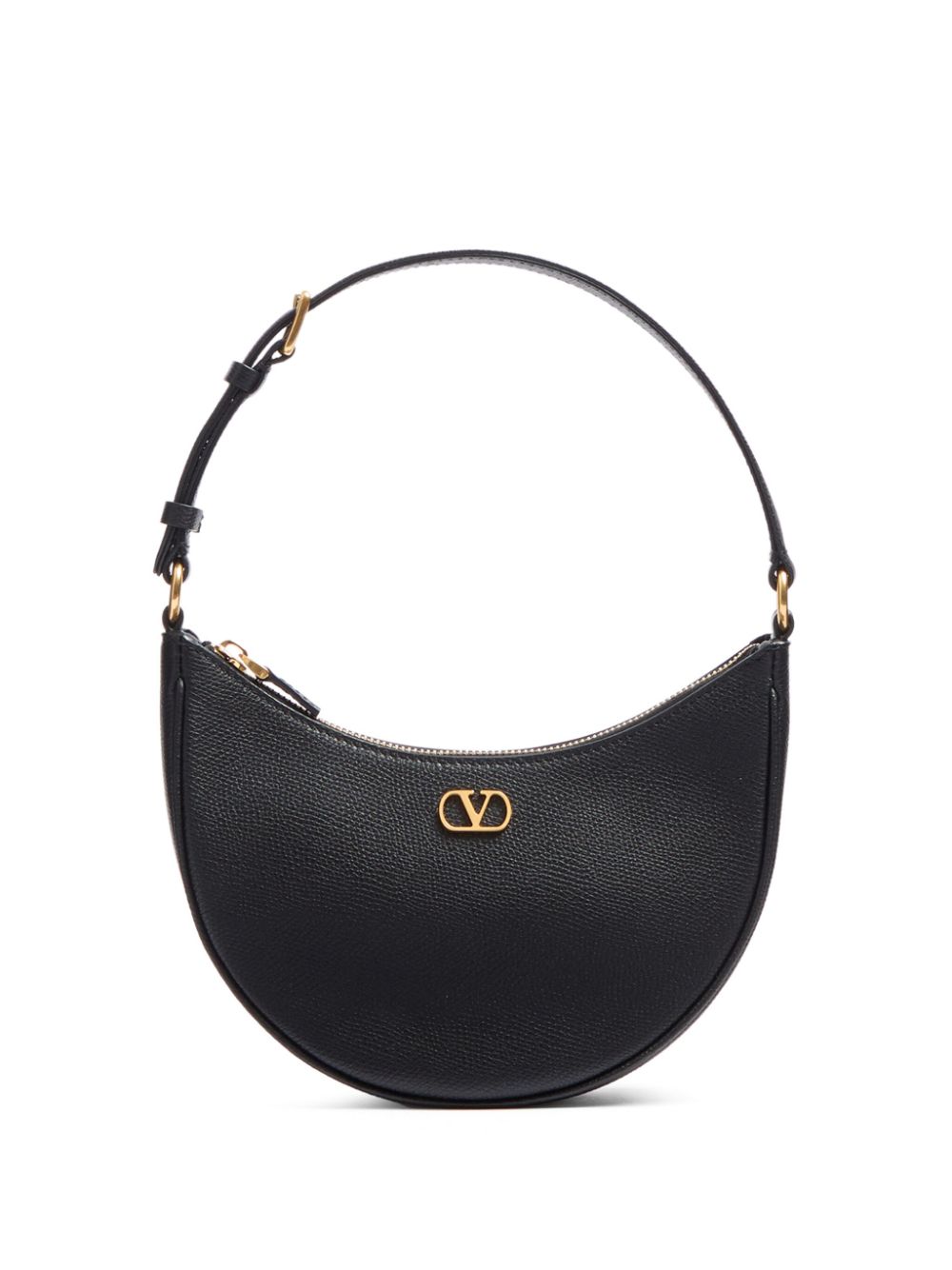 Valentino Garavani mini VLogo Signature Hobo bag - Black