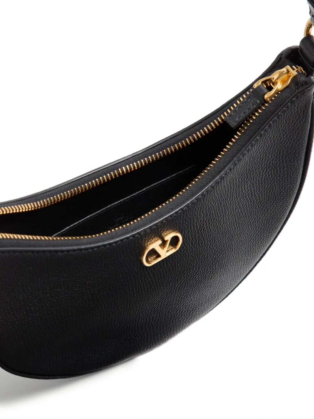 Valentino Garavani Mini VLogo Signature Hobo Bag | Black