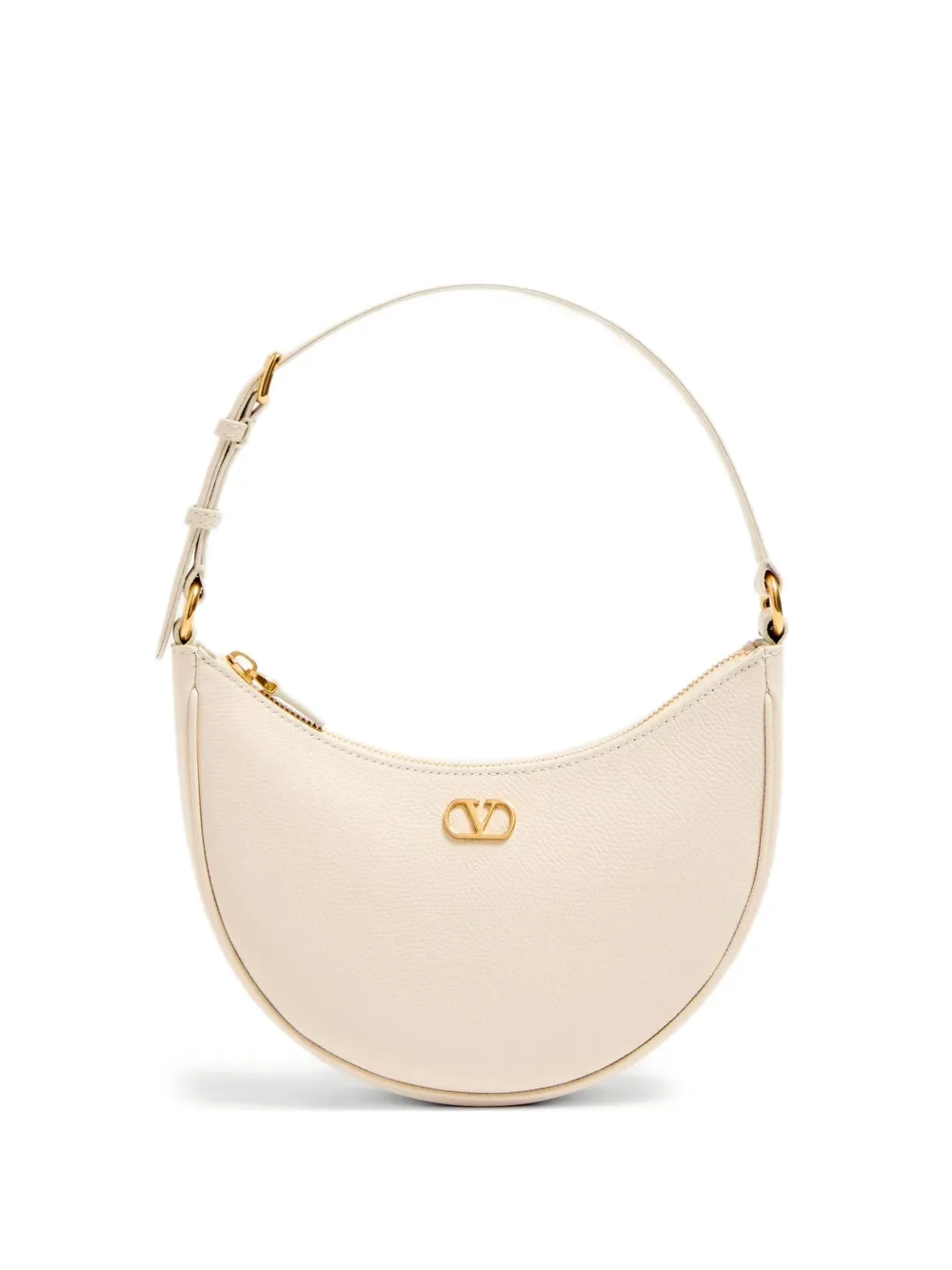 Valentino Garavani VLogo kleine schoudertas Beige