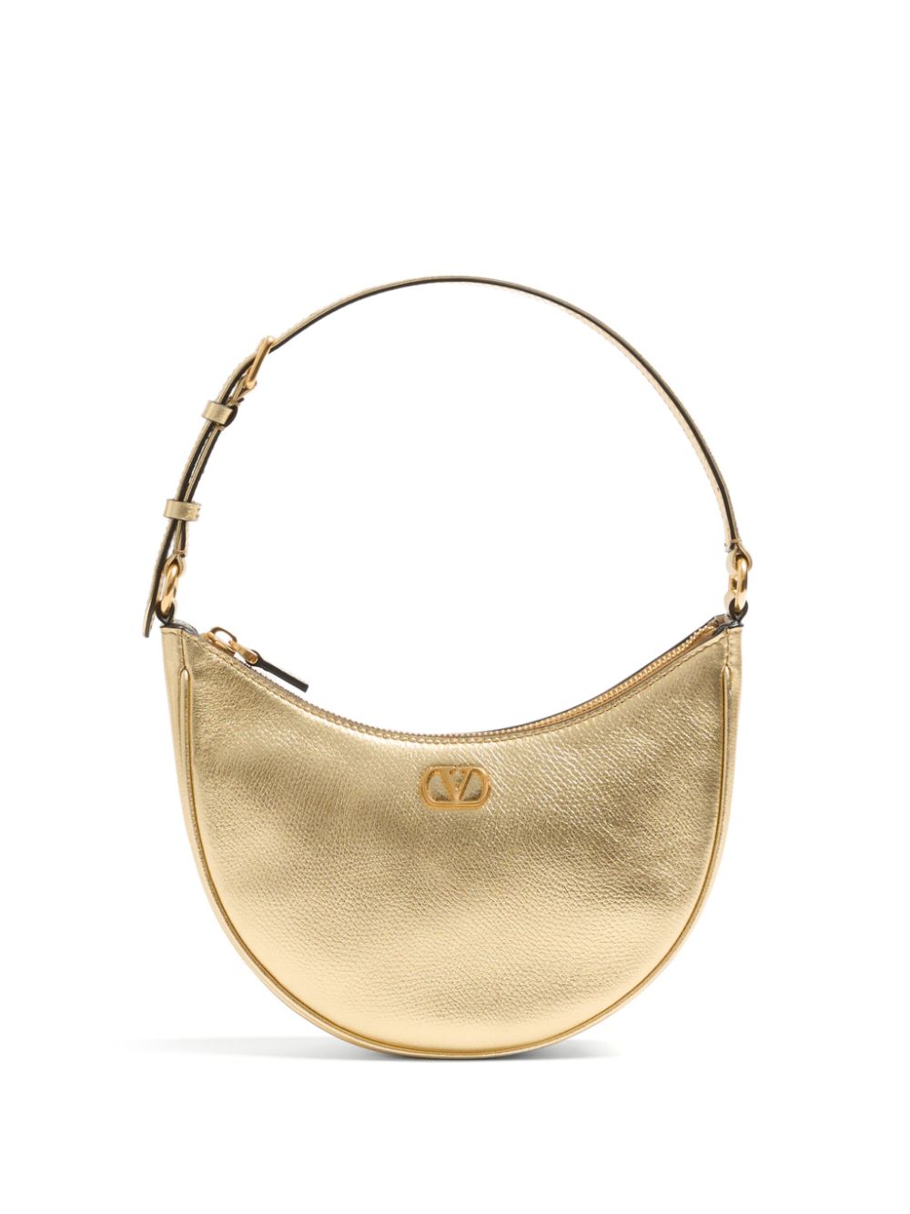 Valentino Garavani mini VLogo Signature Hobo bag - Gold