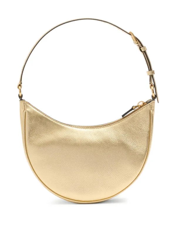 VALENTINO Vロゴ ホーボーバッグ Vロゴ ムーン レザー スモール チェーン付き ホーボーバッグ for